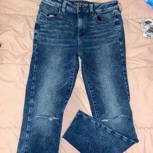 american eagle high rise jegging